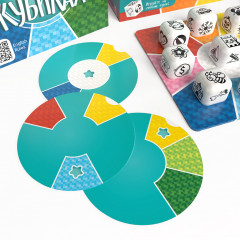 Игра настольная «Одним словом на кубиках» - Фото 3