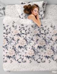 Комплект постельного белья «Пионовый шик» - Фото 2