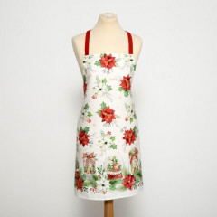 Фартук «Christmas red flowers» - Фото 3