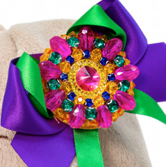 Игрушка мягкая «Зайка Ми Сияющий лазурит» - Фото 3