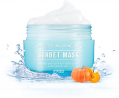 Маска-сорбет для лица увлажняющая с экстрактом тыквы - Фото 1