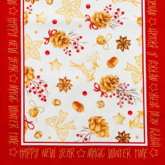 Дорожка на стол «Golden Christmas» - Фото 2