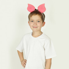 Ободок карнавальный «Уши поросенка» - Фото 1