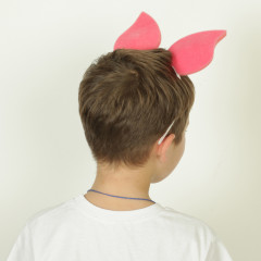 Ободок карнавальный «Уши поросенка» - Фото 2