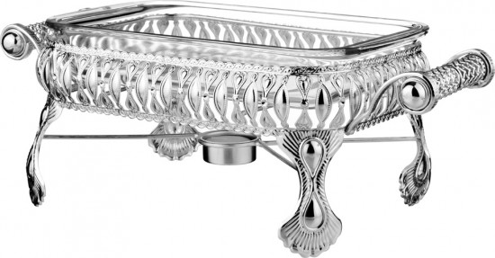 Мармит с крышкой на подставке