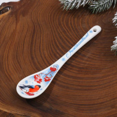 Ложка сувенирная «Снегирь» - Фото 1