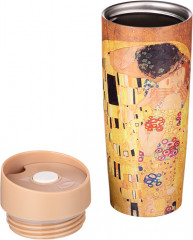 Термокружка с кнопкой-стоппером «Арт коллекция» - Фото 3