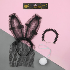 Набор карнавальный «Я твоя зайка» - Фото 3