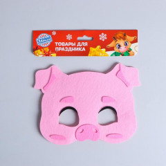 Маска карнавальная «Хрюшка» - Фото 2