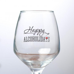 Бокал для вина «Алкохолидейс» - Фото 1