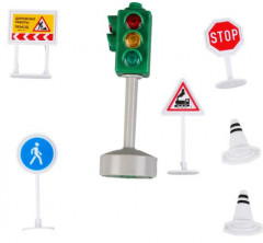 Набор игровой «Светофор и дорожные знаки» - Фото 2