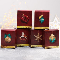 Набор чая с пожеланиями «С новым годом» - Фото 1