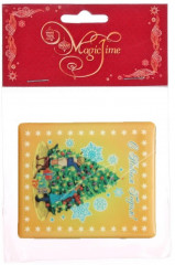 Магнит декоративный «Дети и елка» - Фото 1