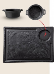 Блюдо для стейка «SlateStone» - Фото 2