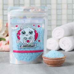 Соль для ванн с ароматом ванили «С любовью!» - Фото 1