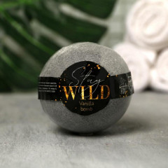 Бомбочка для ванны с ароматом ванили «Stay wild» - Фото 1