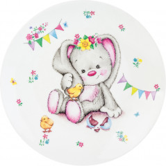 Набор посуды «Зайка с цыпленком» - Фото 2