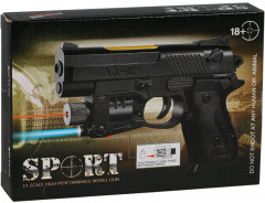 Пистолет механический с пулями - Фото 2