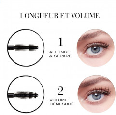 Тушь для ресниц «Twist Extreme Fiber», оттенок 24 Черный - Фото 4