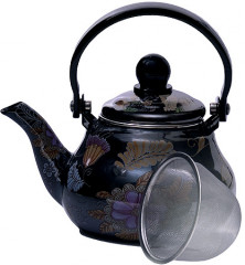 Чайник заварочный с фильтром «Эмаль» - Фото 1