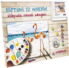 Картина по номерам «Наедине» - Фото 1