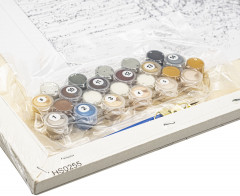 Картина по номерам «Наедине» - Фото 3