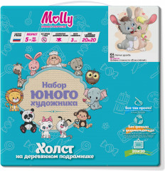 Картина по номерам «Заячья дружба» - Фото 1