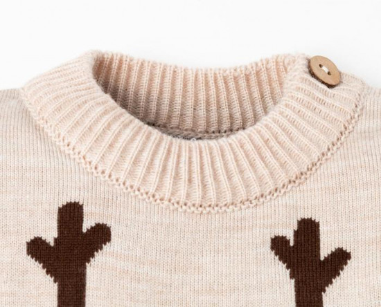 Комплект вязаный для новорожденных