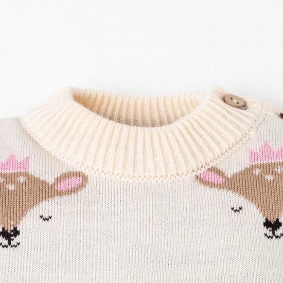 Комплект вязаный для новорожденных