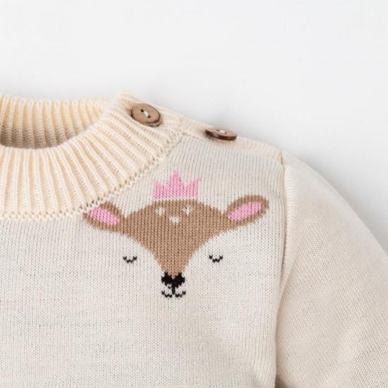 Комплект вязаный для новорожденных