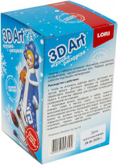 Игрушка-раскраска «Снегурочка с белочкой» - Фото 4