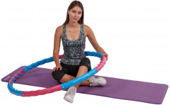 Обруч-тренажер с силиконовыми шариками с магнитами - Фото 4