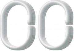 Набор колец для шторы в ванную - Фото 1