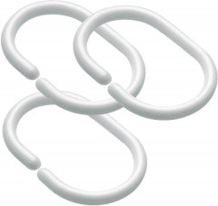 Набор колец для шторы в ванную - Фото 2