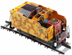 Модель сборная «Бронепоезд.Тепловоз» - Фото 2