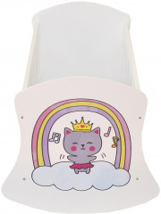 Кроватка-люлька для кукол «Крошка Миу» - Фото 1