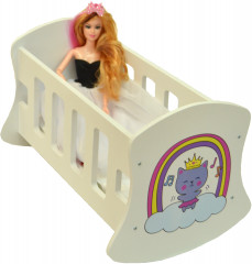 Кроватка-люлька для кукол «Крошка Миу» - Фото 2