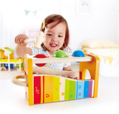 Игрушка деревянная «Музыкальная скамейка» - Фото 1