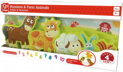 Пазл «Числа и животные» - Фото 4