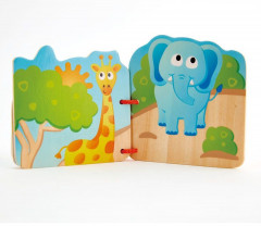 Игрушка-книжка «Дикие животные» - Фото 2