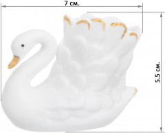 Вазочка под зубочистки «Лебедь» - Фото 1