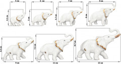Набор фигурок декоративных «Семь слонов - Хранители дома» - Фото 1