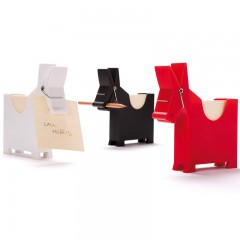 Держатель для записок с блоком «Morris», черный - Фото 1