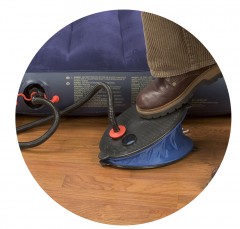 Насос ножной, диаметр 29 см - Фото 1