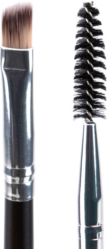Кисть для бровей и ресниц двухсторонняя