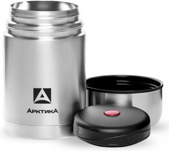 Термос бытовой с широким горлом в чехле