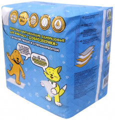 Подстилки впитывающие для животных с суперабсорбентом - Фото 1