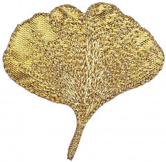 Термоаппликация «Гинкго лист» - Фото 1