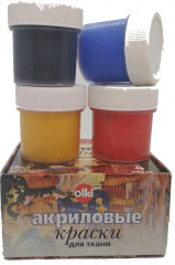 Набор акриловых красок для ткани - Фото 1