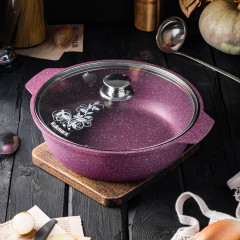 Кастрюля-жаровня с крышкой «Trendy style» - Фото 4